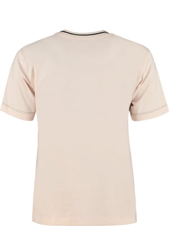 Fendi Cotton Crew-neck T-shirt