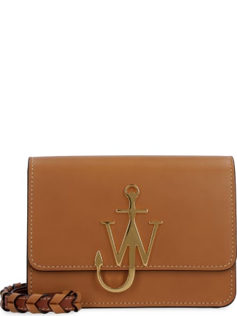 J.W. Anderson Anchor Logo Leather Crossbody Bag