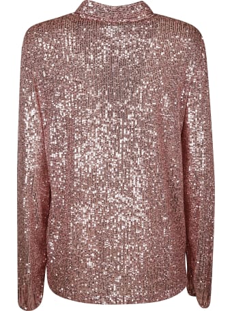Be Blumarine Sequin-coated Shirt