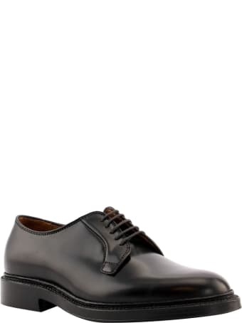 Alden Alden Men's 9901 - Plain Toe Blucher - Black Shell Cordovan