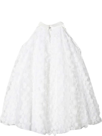 La stupenderia White Flared Dress