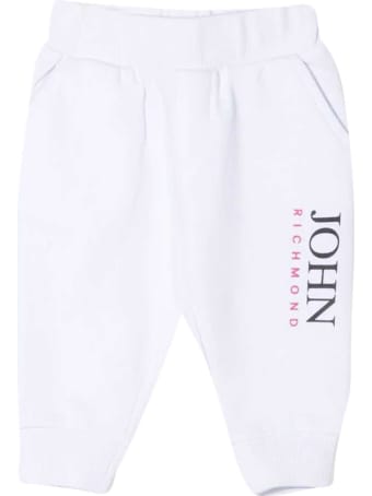 Richmond John Junior White Trousers