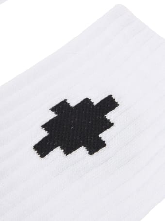 Marcelo Burlon Cross Sideway Midhigh Socks