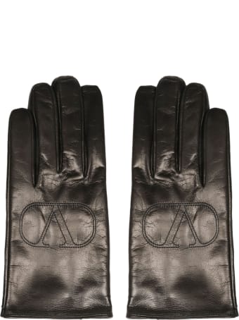 Valentino Garavani Vlogo Signature Gloves