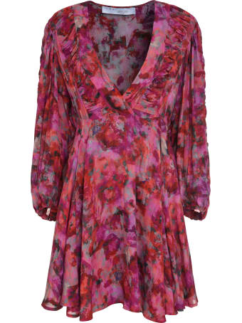 IRO Gaiety Printed Chiffon Dress