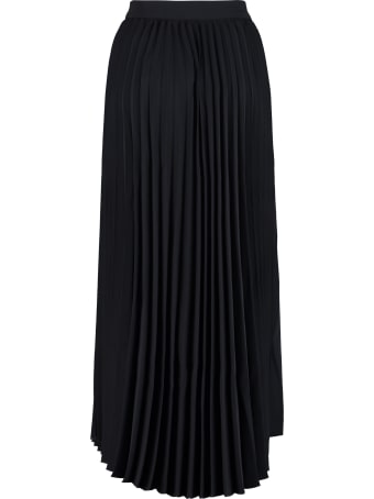 Maison Labiche Pleated Midi Skirt