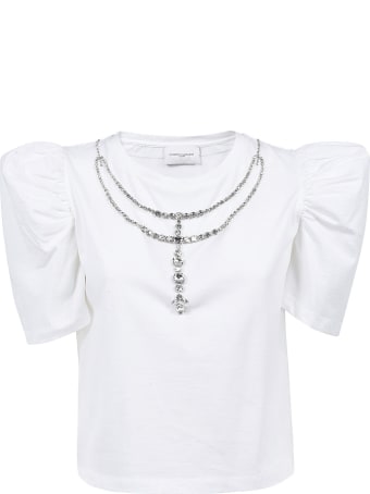 Giuseppe di Morabito Crystal Embellished Top