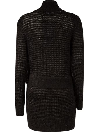 Balmain Belt-tie Knitted Cardigan