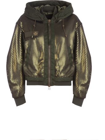 Mr & Mrs Italy Audrey Tritto Capsule Woman Bomber With Paillettes
