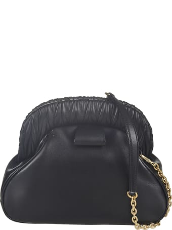 Miu Miu Quilted Chain Strap Clutch