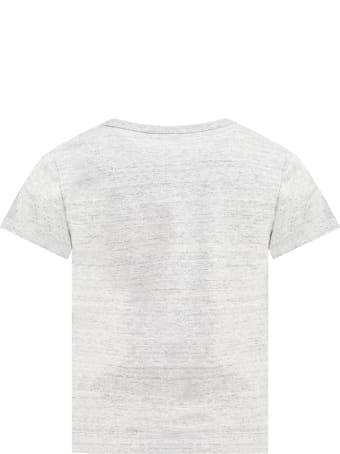 Little Marc Jacobs Gray T-shirt For Kids With Logo