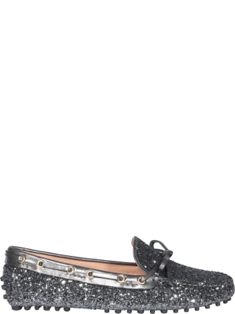 Car Shoe Glitter Loafers