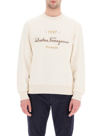 Salvatore Ferragamo 1927 Signature Crewneck Sweatshirt