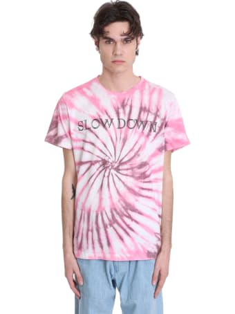 Isabel Marant Zafferh T-shirt In Rose-pink Cotton