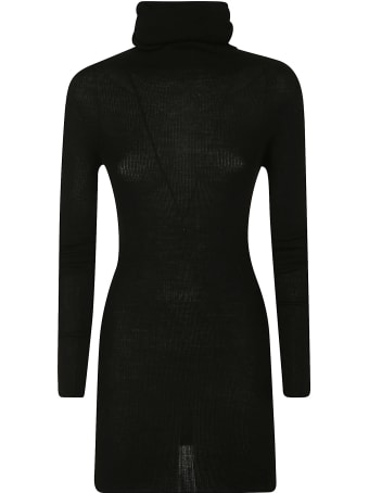 Rick Owens Ribbed Ls Tube Jumper