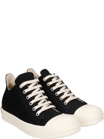 DRKSHDW Sneaks Sneakers In Black Canvas