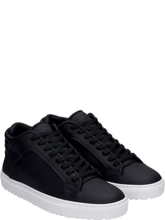 Etq Mt 02 Sneakers In Black Leather