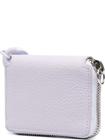 Kara Bike Wallet In Hammered Leather