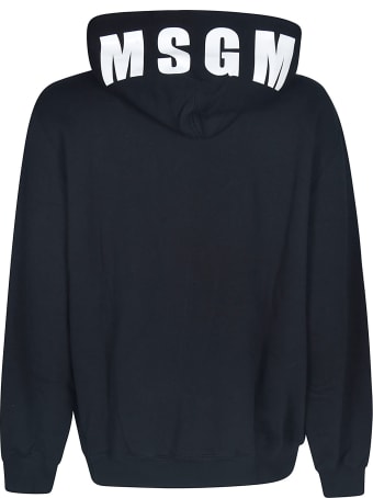 MSGM Logo Printed Hoodie