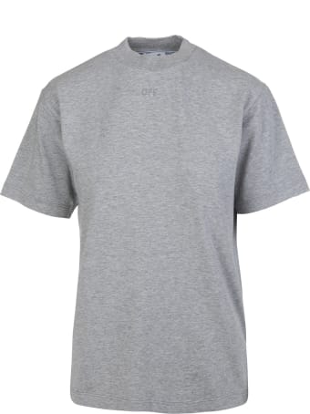 Off-White Woman Grey Arrow T-shirt