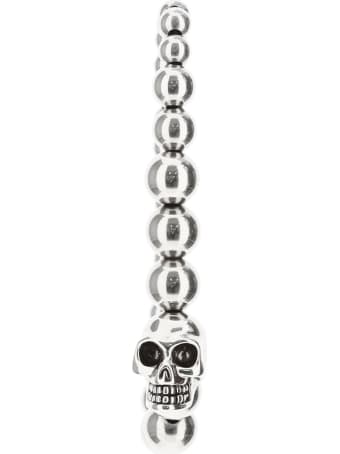 Alexander McQueen Skull Pearl Bracelet