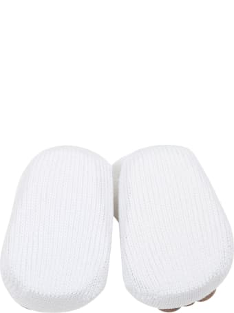 Story loris White Slippers For Baby Boy