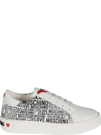 Love Moschino Logo Printed Sneakers