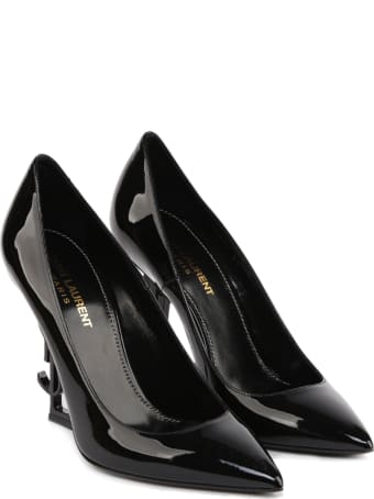 Saint Laurent Opyum Decolleté With Black Patent Heel