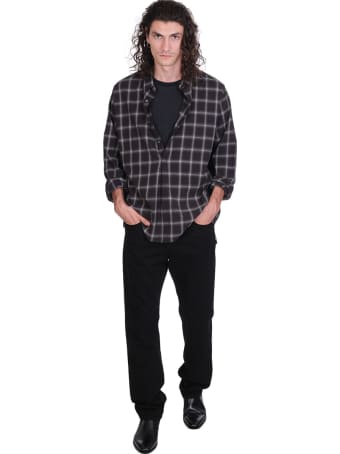 IRO Kooper Shirt In Black Cotton