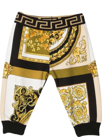 Young Versace Baroque Print Joggers