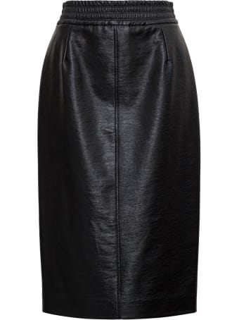 Jucca Leatherette Midi Skirt