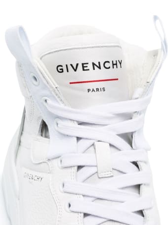Givenchy Woman White Wing High Sneakers