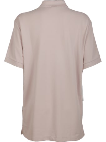Burberry Logo Length Polo Shirt