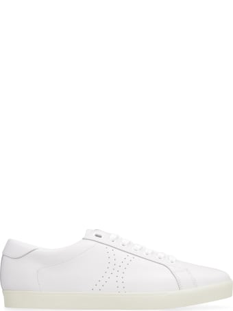 Celine Triomphe Leather Low-top Sneakers