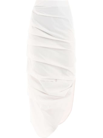 A.W.A.K.E. Mode Draped Midi Skirt