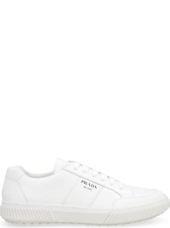 Prada Leather Low-top Sneakers