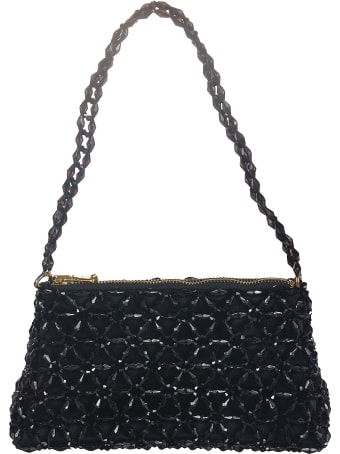 Shrimps Dawson Structured Flower Beaded Bag