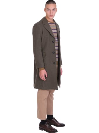 Massimo Alba Pants In Leather Color Cotton