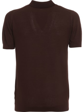 John Smedley Roth Pique Shirt Ss