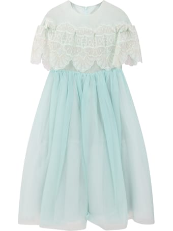 Elie Saab Tiffany Dress For Girl With Iconic Logo