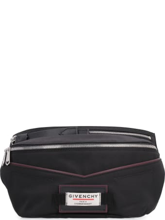 Givenchy Downtown Nylon Belt Bag With Patches