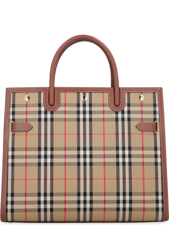 Burberry Title Medium Tote Bag