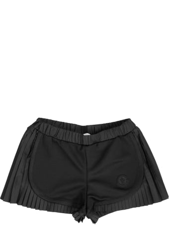 Moncler Pleated Shorts Black