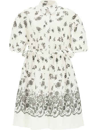 Simone Rocha Oversized Shirt Dress Twisted Hip