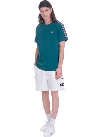 Fila Horace T-shirt In Green Cotton