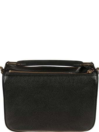 Marc Jacobs Top Zip Logo Printed Shoulder Bag