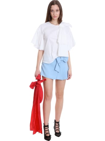 RED Valentino Shirt In White Cotton