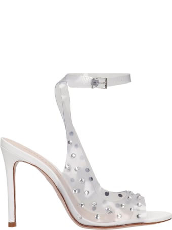 Schutz Sandals In White Pvc