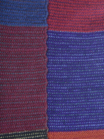 De Clercq Colourblock Woven Scarf
