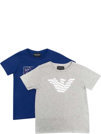 Emporio Armani Set Of Teen T-shirts